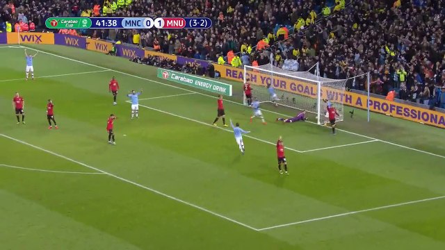 Manchester City vs Manchester United 0 - 1 | Goal & Highlights - Carabao Cup 2020