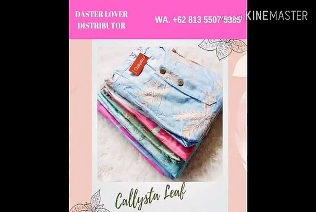 Termurah !!! +62813-5507-5385 Bisnis Dari Rumah daster batik elegan Pekalongan Daster lover