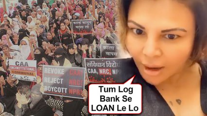 Rakhi Sawant's FUNNIEST And Epic Solution For CAA Protestors | Watch VIDEO!