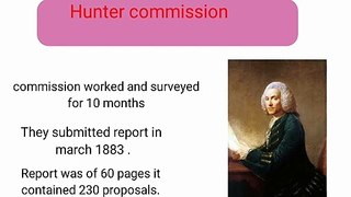 Hunter commission.