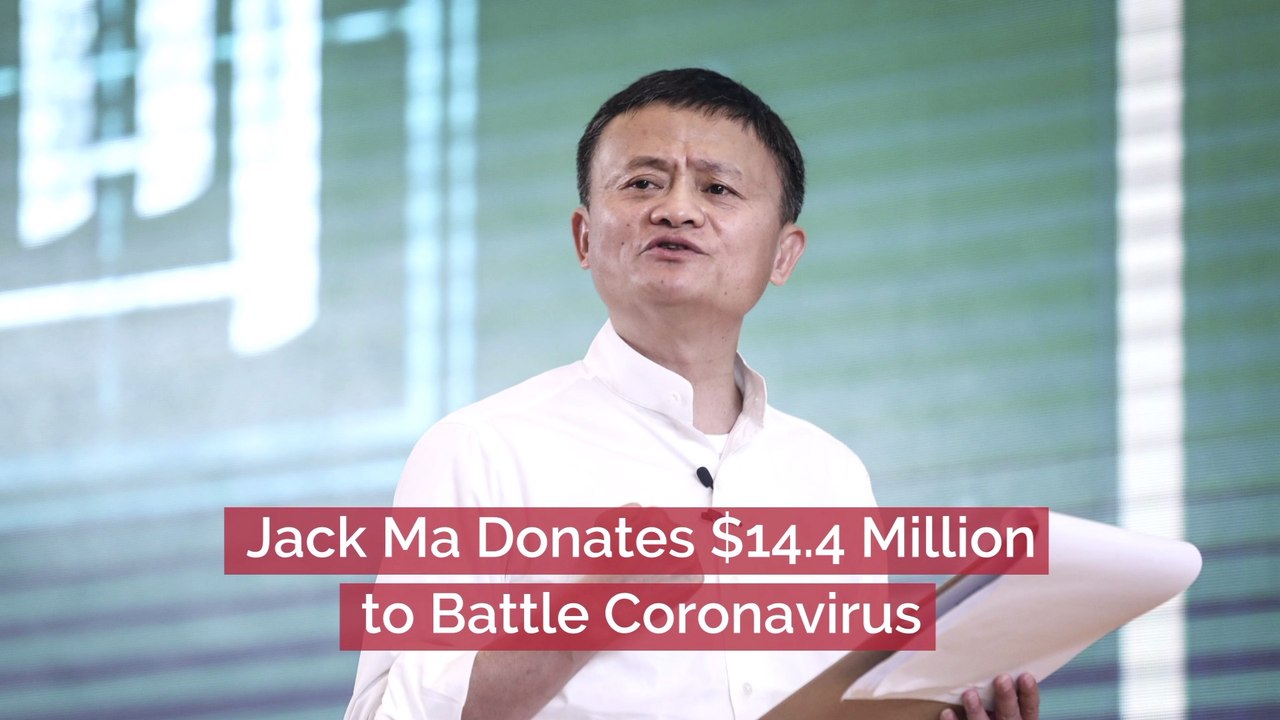 Jack Ma Helps Combat Coronavirus