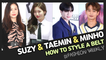 [Showbiz Korea] Suzy(수지) & Taemin, Minho(태민, 민호, (SHINee))! Celebrities' Belt Styling