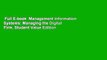 Full E-book  Management Information Systems: Managing the Digital Firm, Student Value Edition