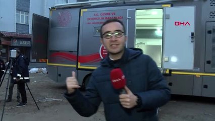 Kurtarma çalışmalarında 'lazer tarayıcı cihaz' kullanıldı