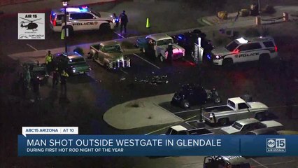 PD: Man in critical condition after being shot outside Westgate in Glendale