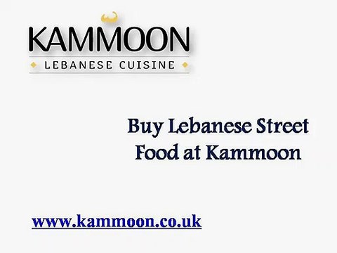 Buy Lebanese Street Food at Kammoon