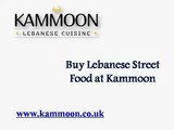 Buy Lebanese Street Food at Kammoon