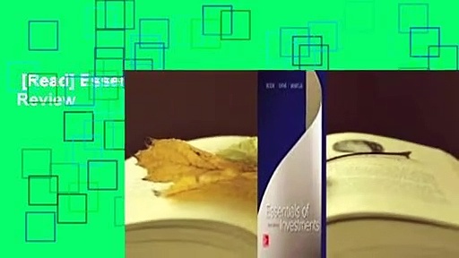 [Read] Essentials of Investments  Review