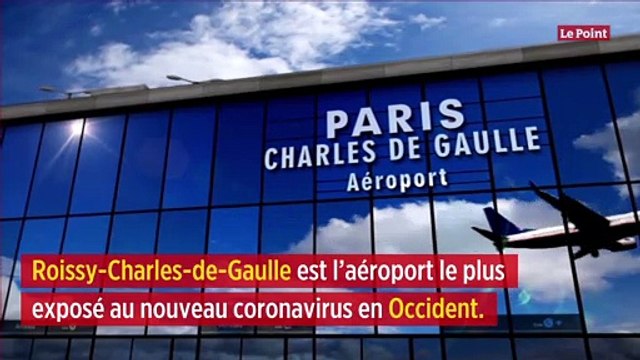 Coronavirus chinois : Roissy-Charles-de-Gaulle, aéroport le plus exposé en Occident