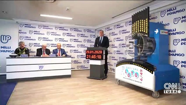 Sayısal Loto 30 Ocak 2020 sonuçları Milli Piyango tarafından belirlendi