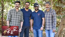 Ram Charan & Jr NTR Special Pic With Ajay Devgn | RRR | SS Rajamouli