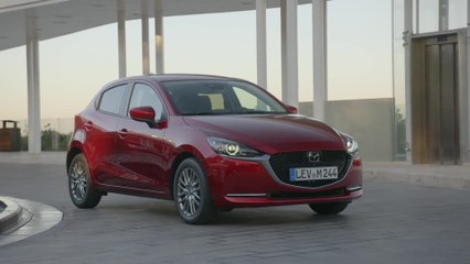 2020 Mazda 2 Exterior Design in Soul Red Crystal