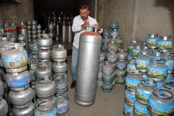 Adana'da 457 kaçak tüp ele geçirildi