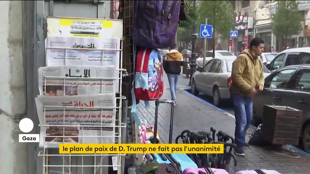 Israël-Palestine : le plan de paix rejeté par les Palestiniens et les colons israéliens