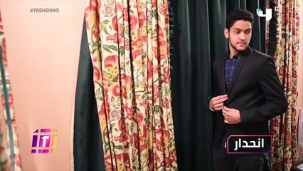 فيديو: الظهور الأول لحفيد عادل إمام في التلفزيون