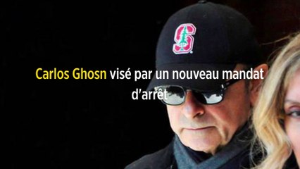 Carlos Ghosn visé par un nouveau mandat d'arrêt