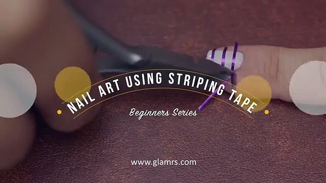 5 Nail Art Using Striping Tape Beginners Series