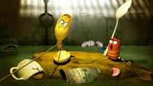 LARVA SEASON1, FISHING, CRAZY CARTOONS, PLEASANT EPISODE