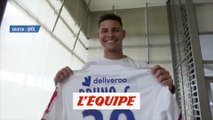 Vidéo de la présentation officielle de Bruno Guimaraes à l'OL - Foot - L1