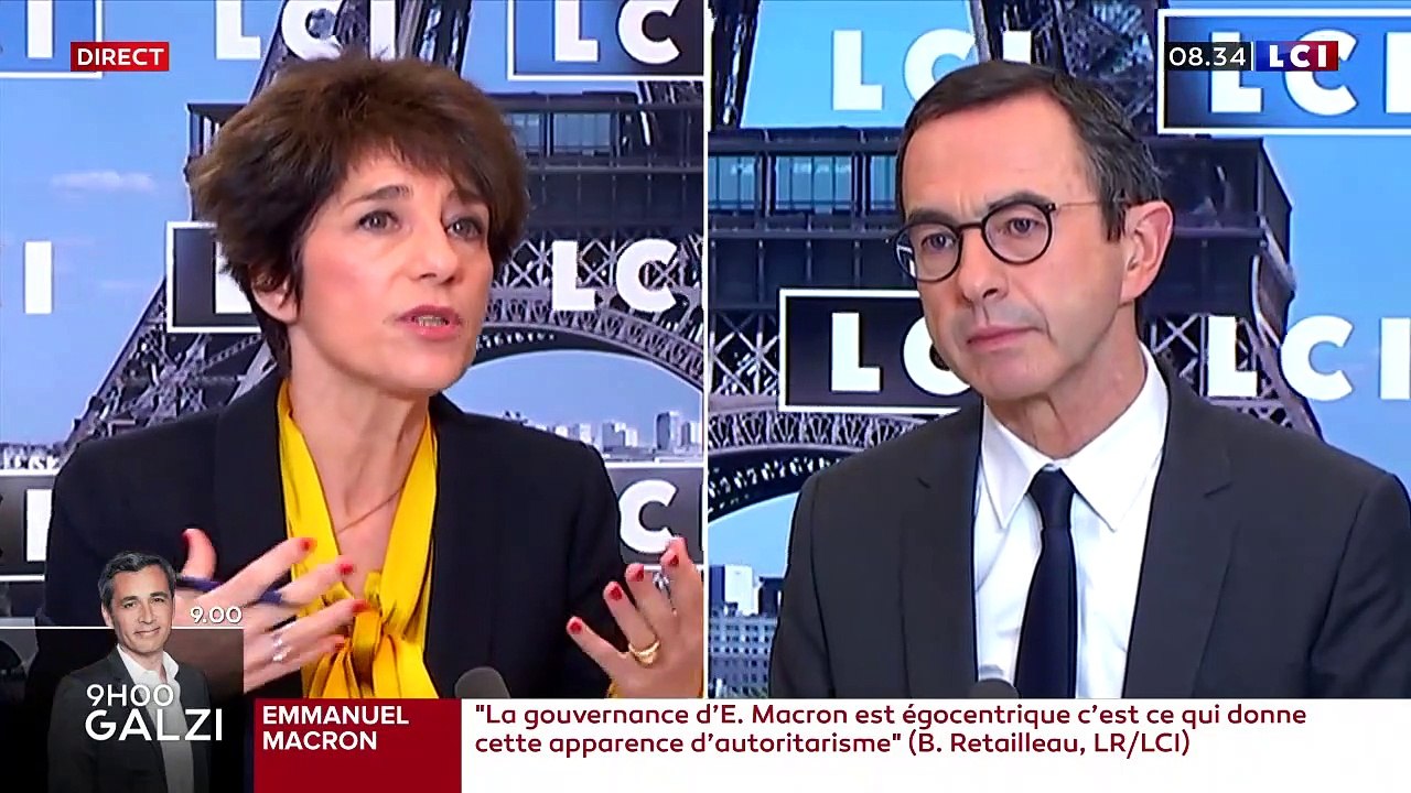 29.01.2020 - Bruno RETAILLEAU invité d'Elizabeth Martichoux sur LCI