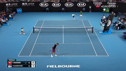 7-1 : Comment Djokovic a puni Federer dans le tie-break du 1er set
