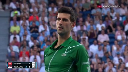 4-1, trois balles de double break : le tournant que Federer pourra regretter