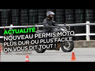 Nouveau permis moto 2020 - plus facile ou plus dur