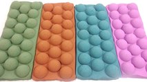 Kinetic Sand Colors Balls DIY Learn Colors Slime Clay Poop Toys