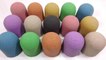 Kinetic Sand Colors Egg Balls DIY Learn Colors Slime Glitter Clay