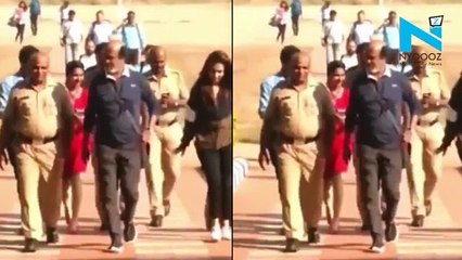 Akshay Kumar lands in Mysore to shoot a special episode with Bear Grylls