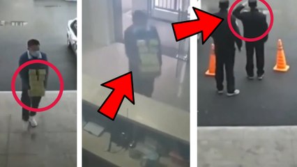 முகமூடியுடன் வந்து உதவிய நபர்... சல்யூட் அடித்த சீன போலீசார்