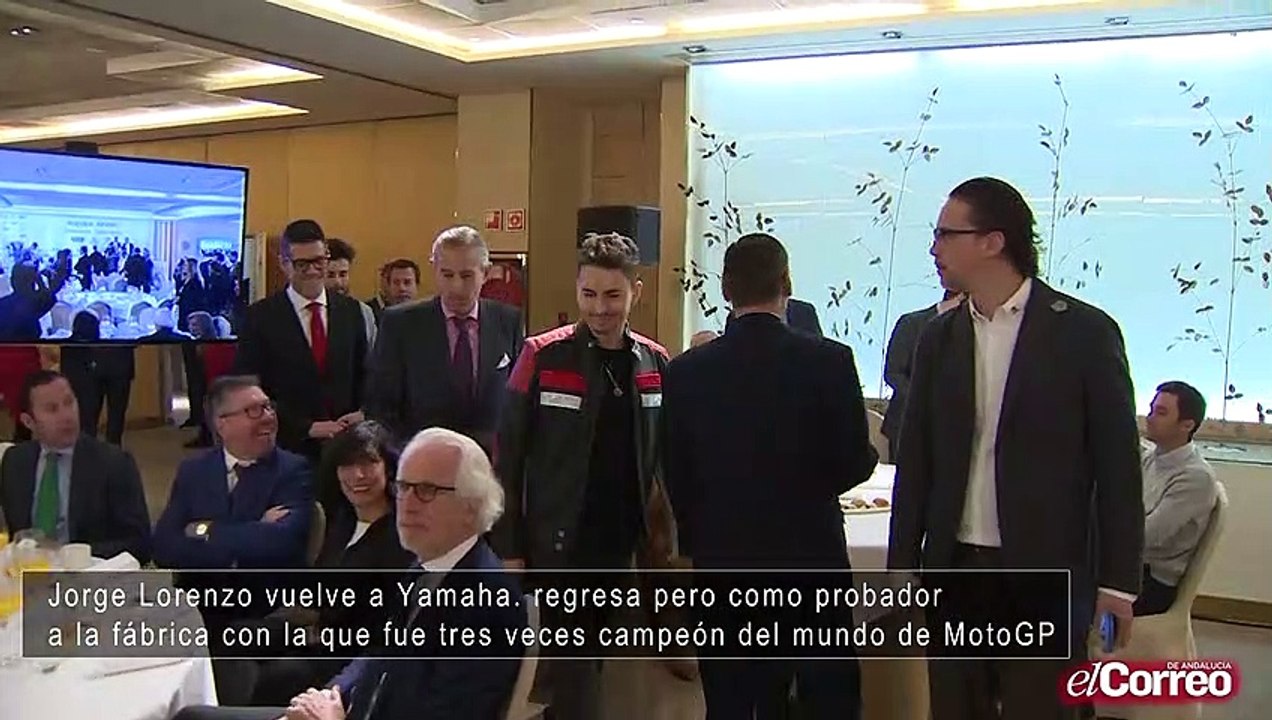 Jorge Lorenzo vuelve a Yamaha, regresa pero como probador a la fábrica con la que fue tres veces campeón del mundo de MotoGP