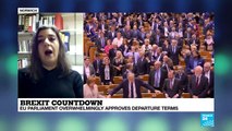 Brexit countdown: EU Parliament overwhelmingly approves departure terms