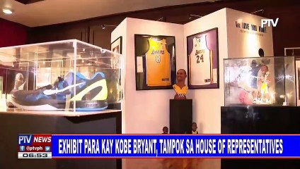 Exhibit para kay Kobe Bryant, tampok sa House of Representatives