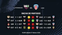 Previa partido entre Extremadura y Lugo Jornada 26 Segunda División