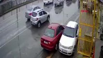 Adana otomobilin çarpmasıyla havaya fırladı