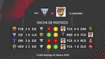 Previa partido entre Ejea y FC Andorra Jornada 23 Segunda División B