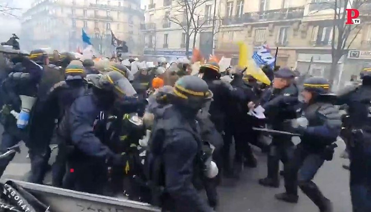 París en tensión: las manifestaciones se vuelven más violentas