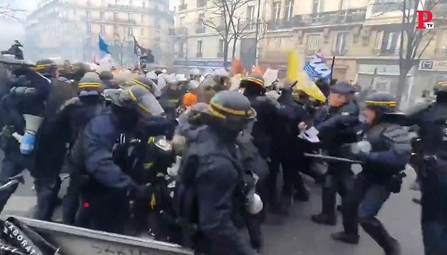 París en tensión: las manifestaciones se vuelven más violentas