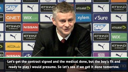 Fernandes is fit, but let him sign the contract first! - Solskajer