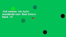Full version  Iris Apfel: Accidental Icon  Best Sellers Rank : #1