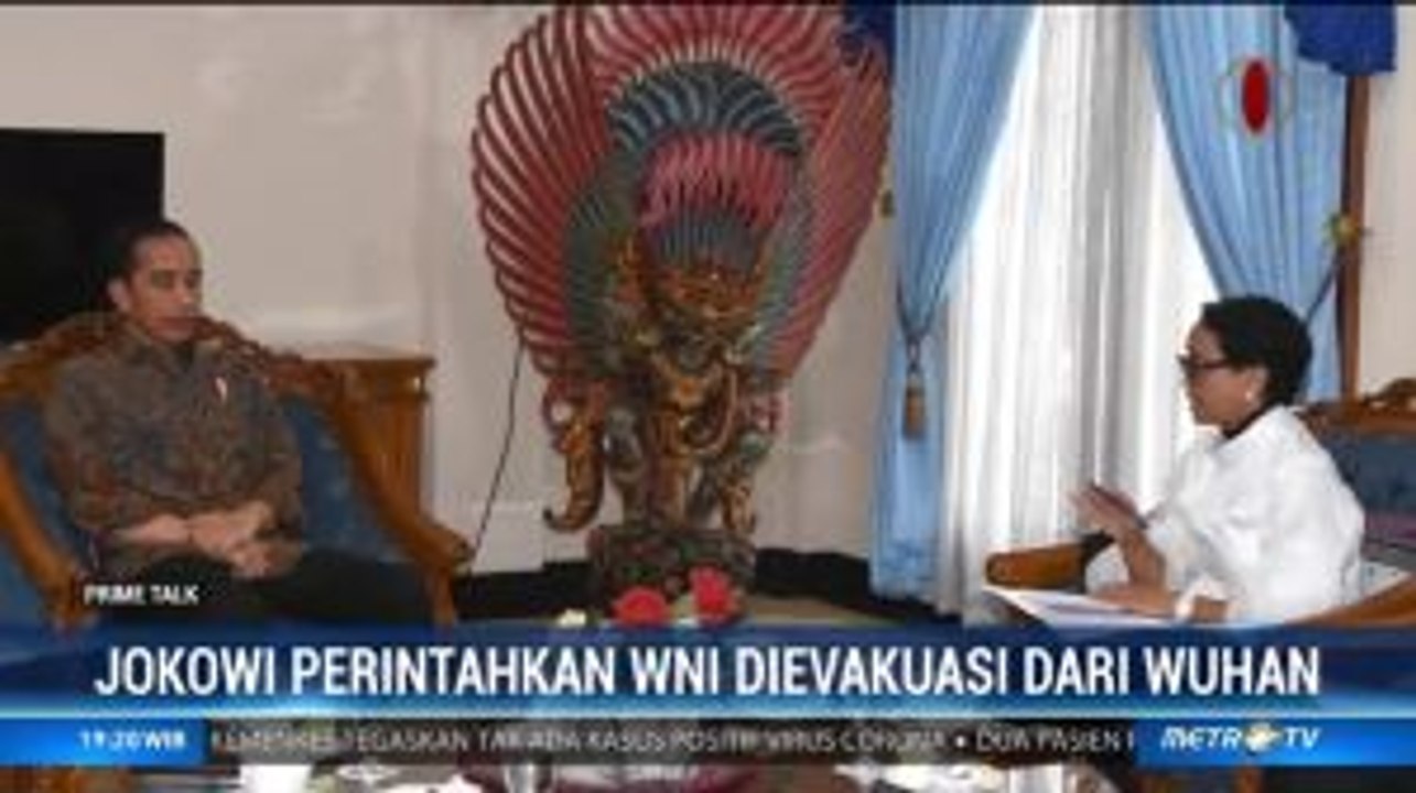 Jokowi Perintahkan Segera Evakuasi WNI di Wuhan