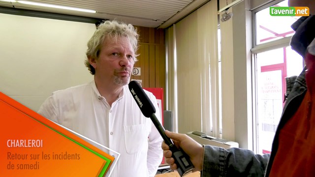 L'Avenir - ITRV Thierry Bodson suite manif Charleroi