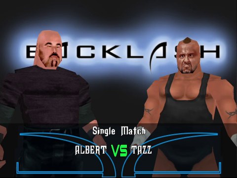 WWF No Mercy 2.0 Mod Matches Albert vs Tazz