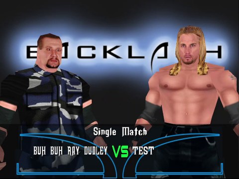 WWF No Mercy 2.0 Mod Matches Bubba Ray Dudley vs Test