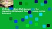 25 Common Core Math Lessons for the Interactive Whiteboard: Grade 3: Ready-to-Use, Animated
