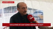 Elazığlı Depremzede Demir: Devletimiz iki saatte yanımıza geldi