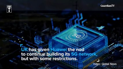 UK approves Huawei's 5G network