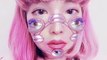 An artist creates 3-D makeup looks for celebrities like Charli XCX using CGI