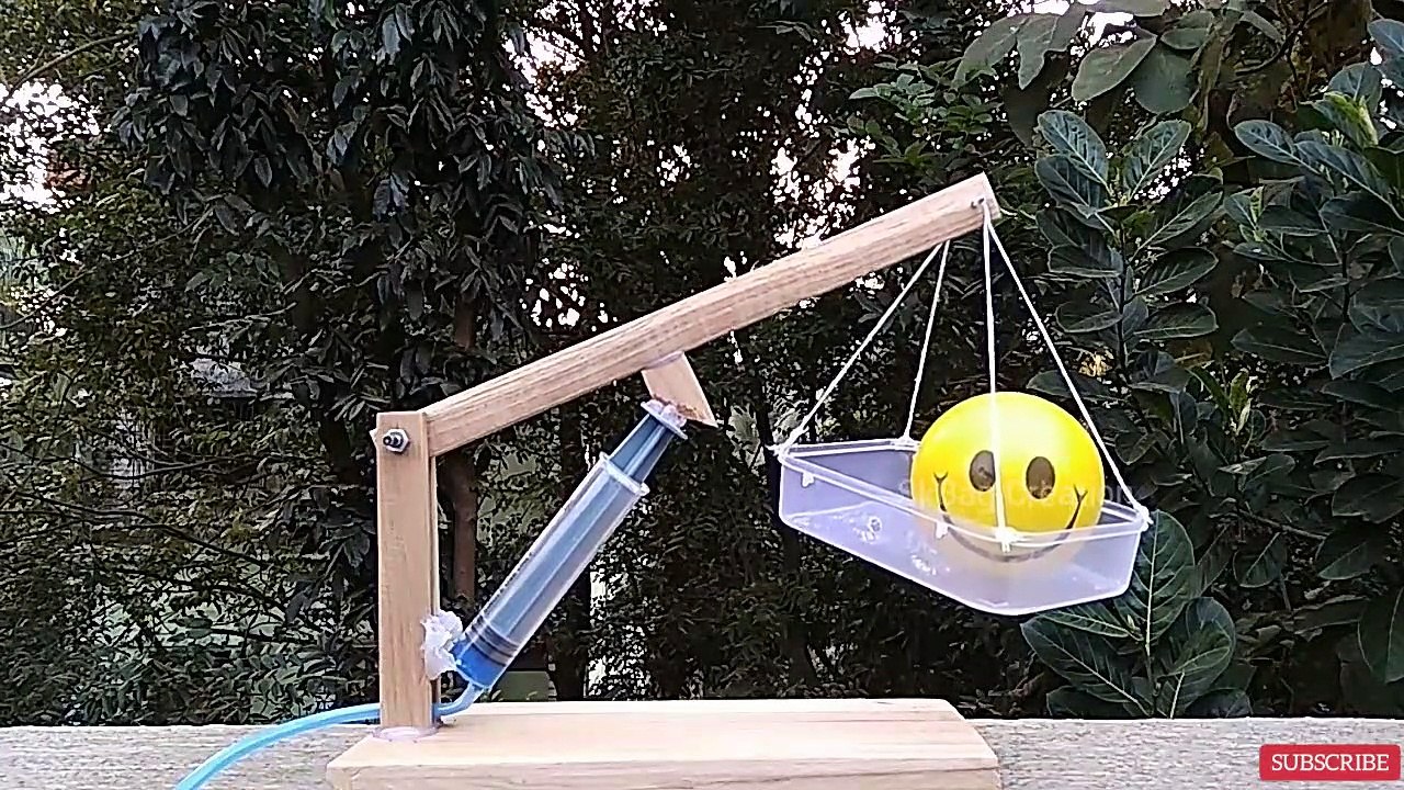 Hydraulic Crane Best Science Project for Students video Dailymotion